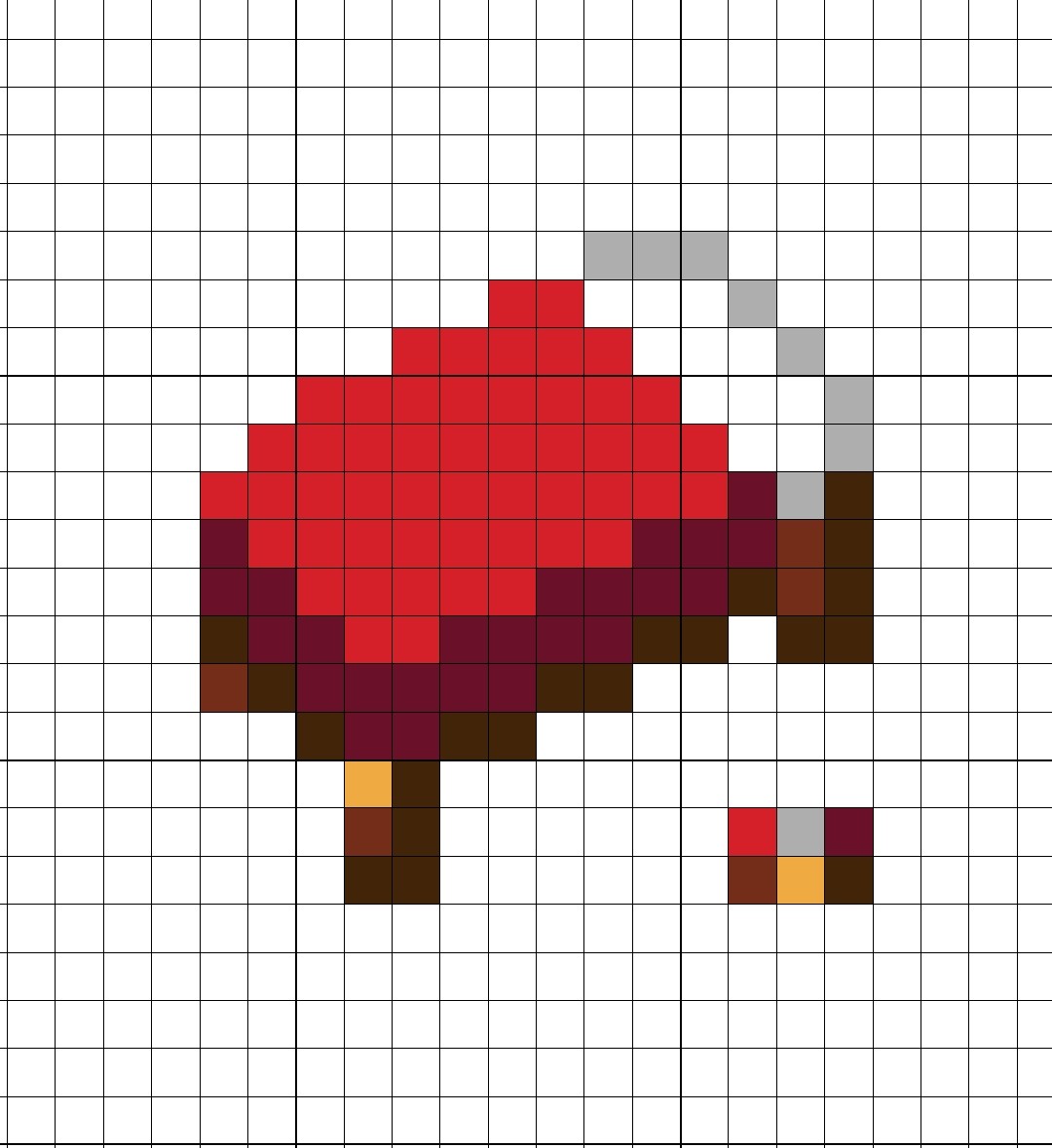 ドット絵 マイクラ 作り方 プレイステーションのロゴminecraft pixel art - Playstation logo