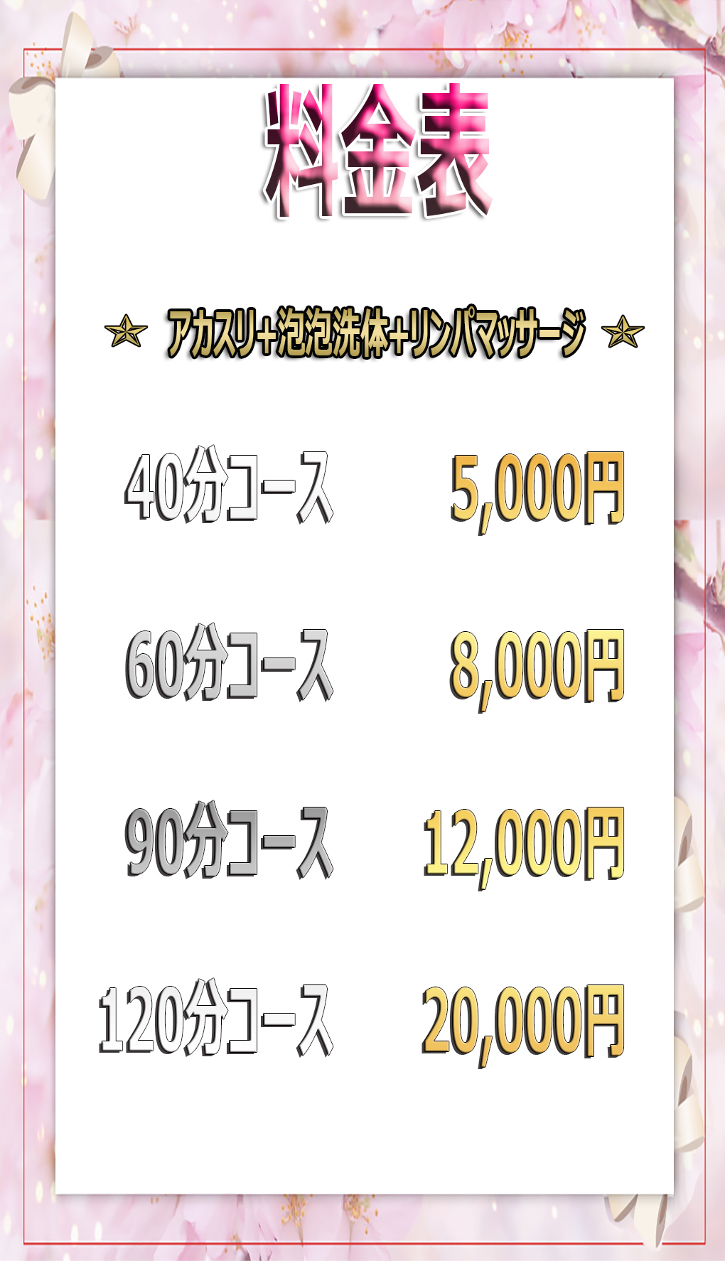 神栖市 メンズリラクゼーション アロマリンパマッサージ 泡泡洗体【恋愛】国道１２４号線隣接