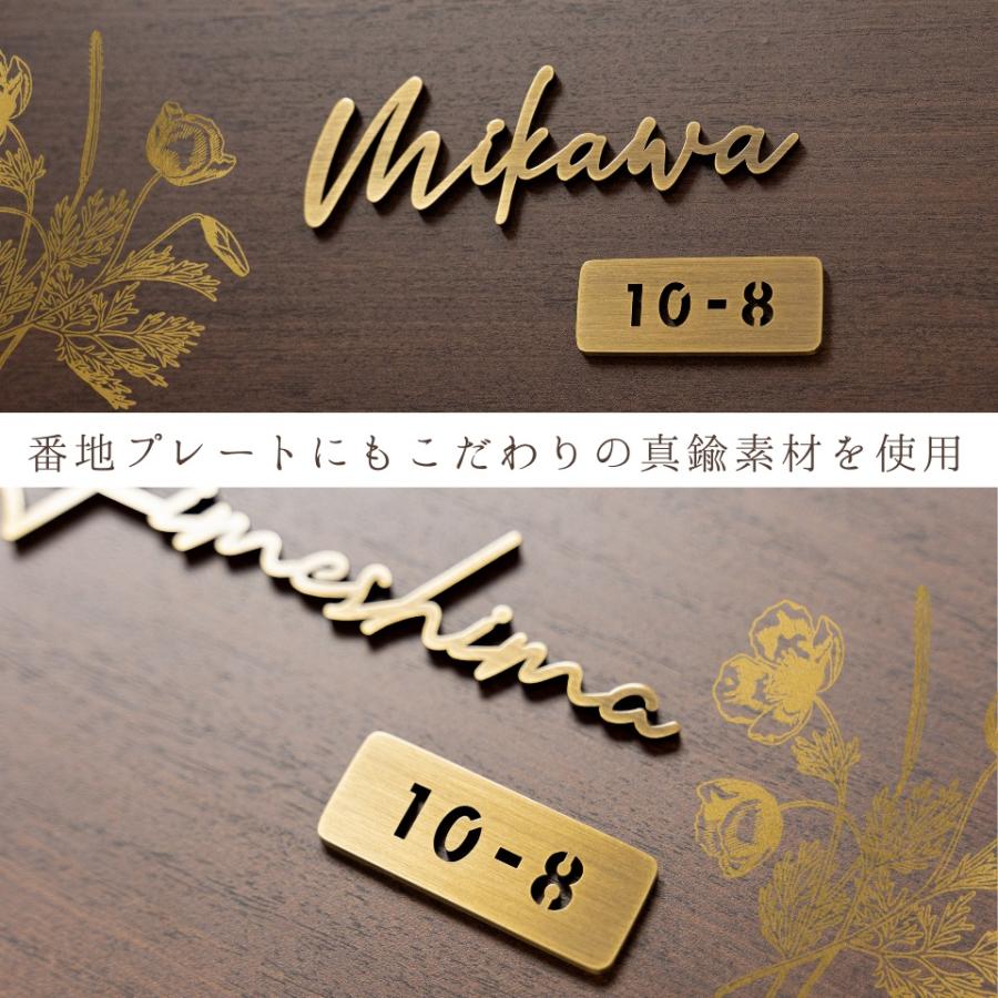 ステンレス切り文字表札 オスポール サンワカンパニーヒロノクラフト ブログ