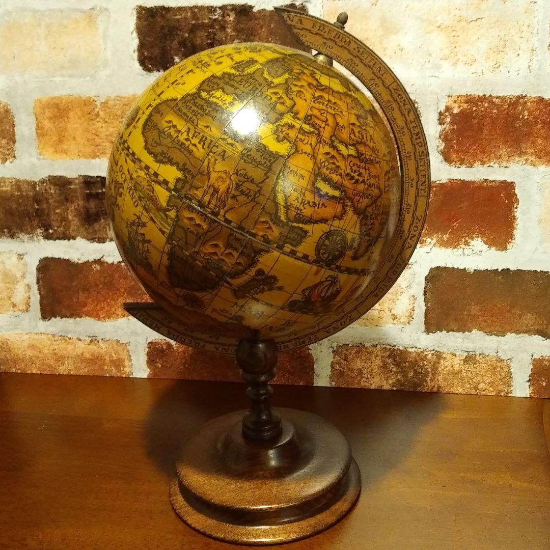 アンティーク地球儀・8 アンティーク雑貨 博物 オブジェ Sibora