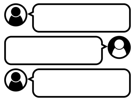 チャット アイコン