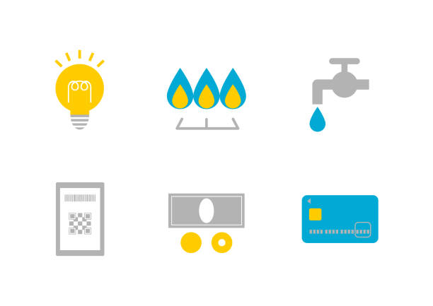 4,200点を超える電気代のイラスト素材、ロイヤリティフリーのベクター素材グラフィックスとクリップアート - iStock請求書, 光熱費,Electricity bill