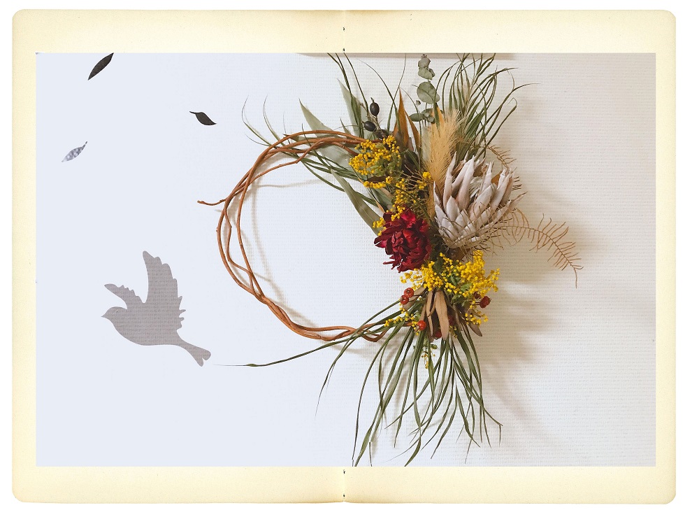 花束を持った繊細で綺麗 アイコン、ヘッダー、挿絵等に利用可能 なイラストを作成しますイラスト作成・制作の外注・代行ランサーズ