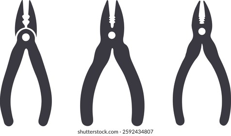 ペンチシルエット イラストの無料ダウンロードサイト「シルエットAC」