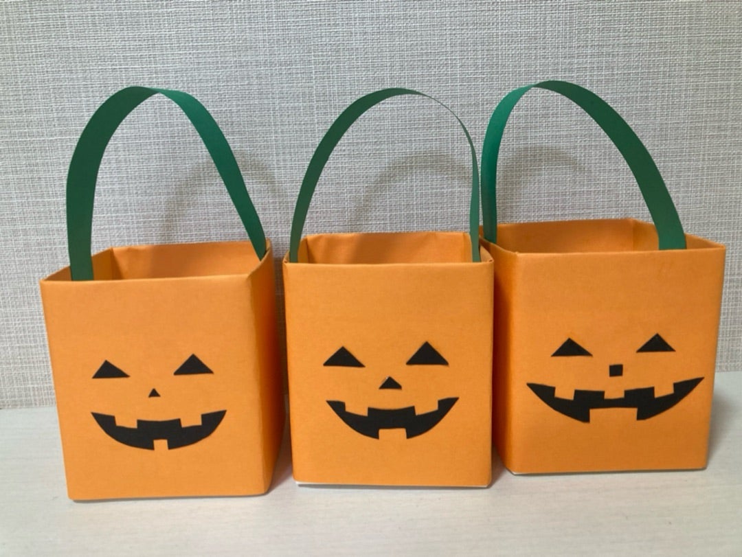 牛乳パックリメイク！飾れるハロウィンバッグとパーティートレーの作り方リビング埼玉Web