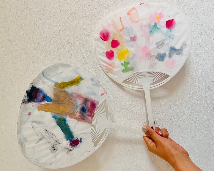 暑さもしのげる、広告うちわ！！！アークデザインアークデザイン