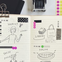 5.3.9_kids ＼簡単♪100均丸シールですみっコぐらしシール今回は娘のリクエストで、簡単にできてかわいいすみっコぐらしの丸シールを作りました💓好きなキャラクターはいましたか？ 娘が大好きなねこも作りたかったのですが、どうしても難しくて💦 上手く作れるよって