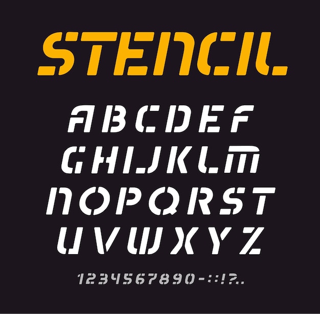 どんなフォントにも対応できるステンシル風加工のやり方と考え方BUROKI design