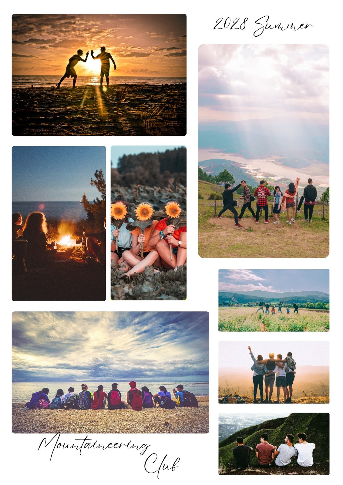 写真集A4テンプレート 無料 レイアウトデザイン見本