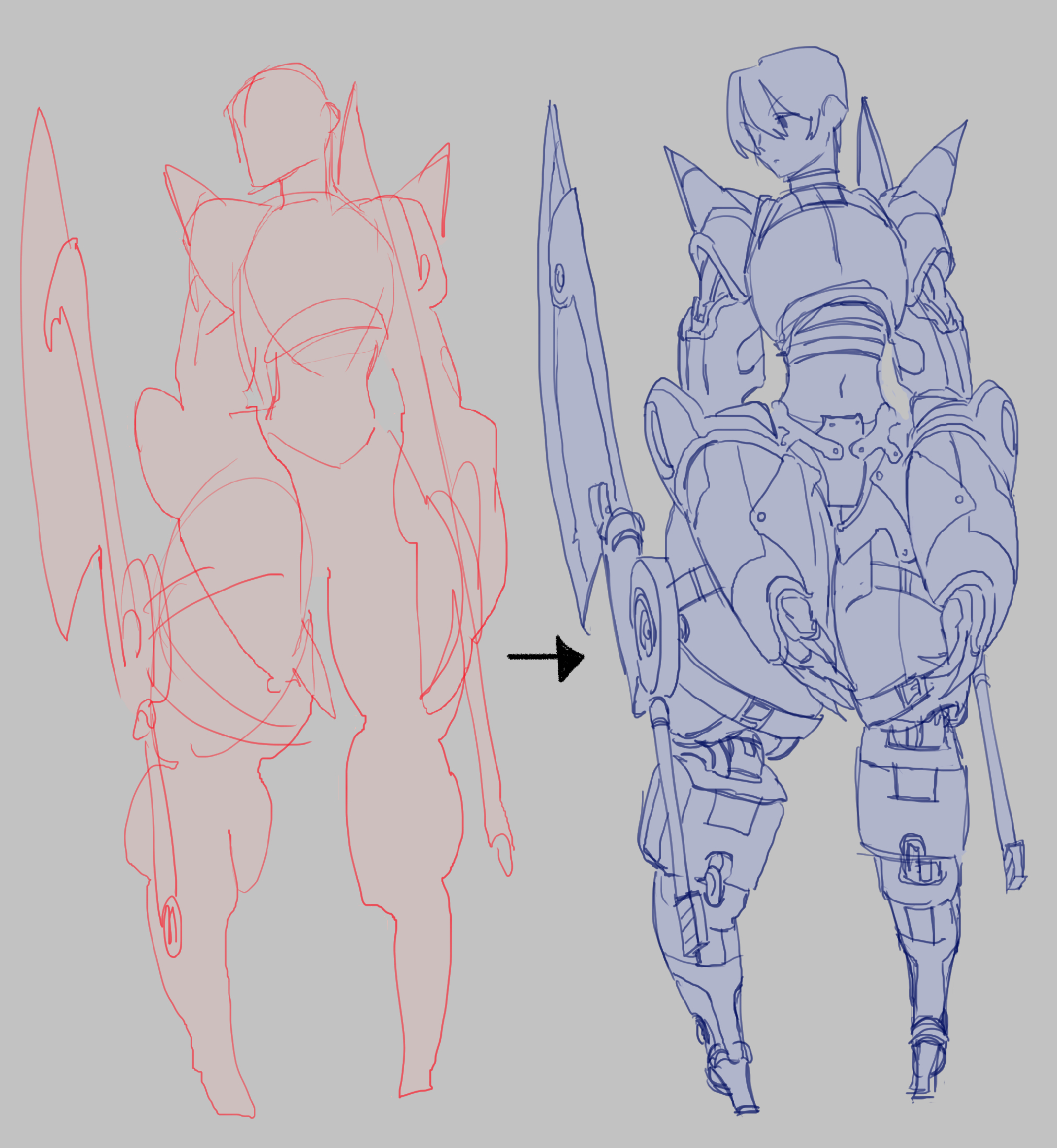 動物の特徴的なパーツを反映してみよう！ 動物×メカデザインの考え方いちあっぷ