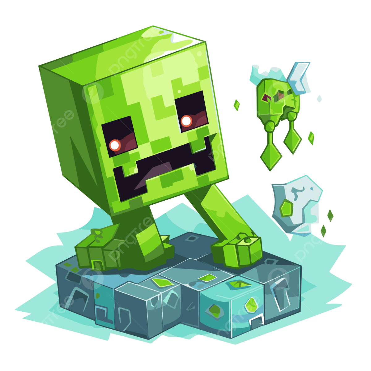 マインクラフト MINECRAFT マイクラ クリーパー エンダーマン アイコン シングル ボックスシーツ Fitted sheet :輸入雑貨シリウス - 通販 - Yahoo!ショッピング