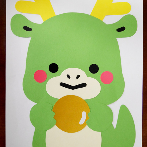 干支飾りを手作り！高齢者向け辰の簡単な作り方かんたん工作・折り紙☆選り好み