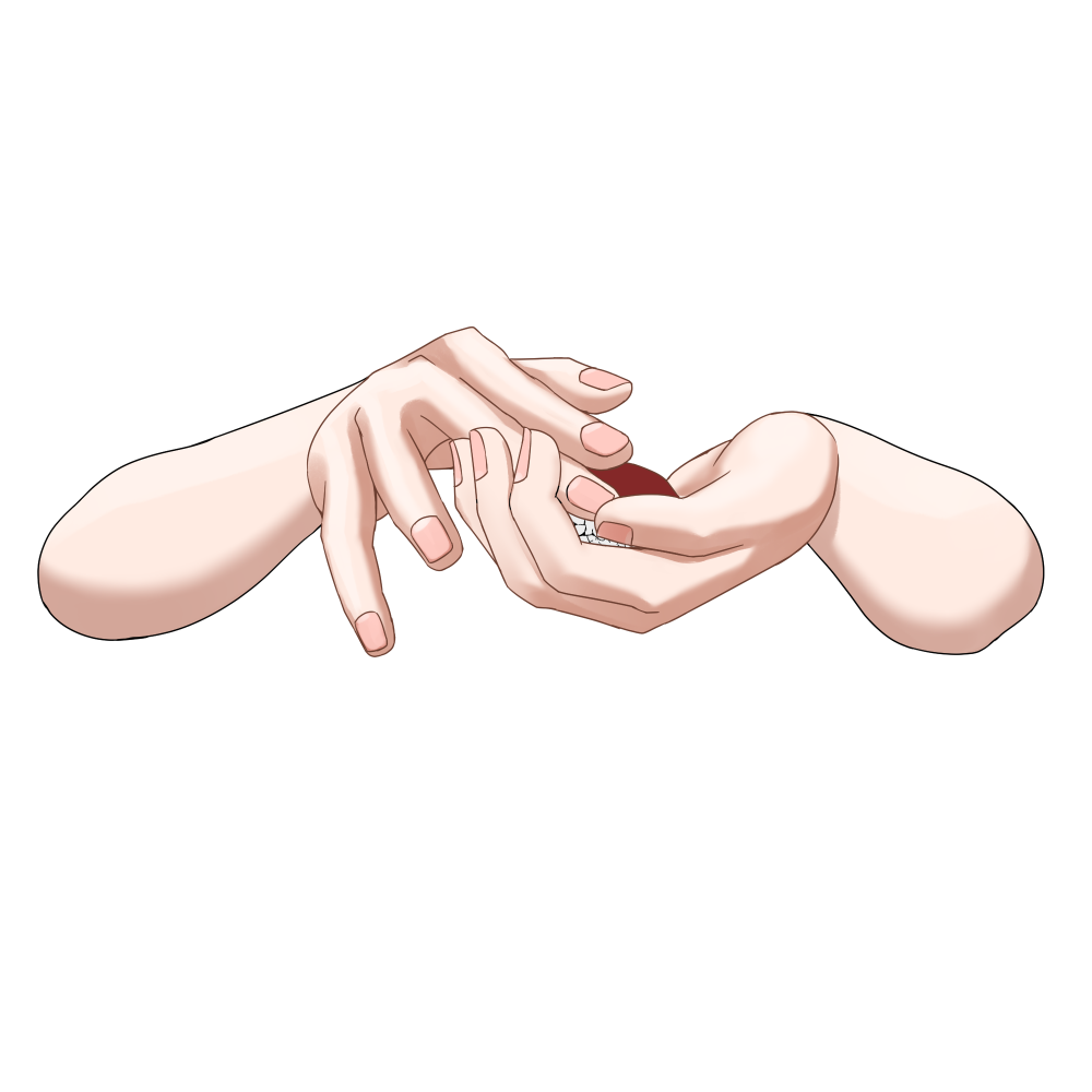 手のイラスト資料集 -Hand ReferenceHato King