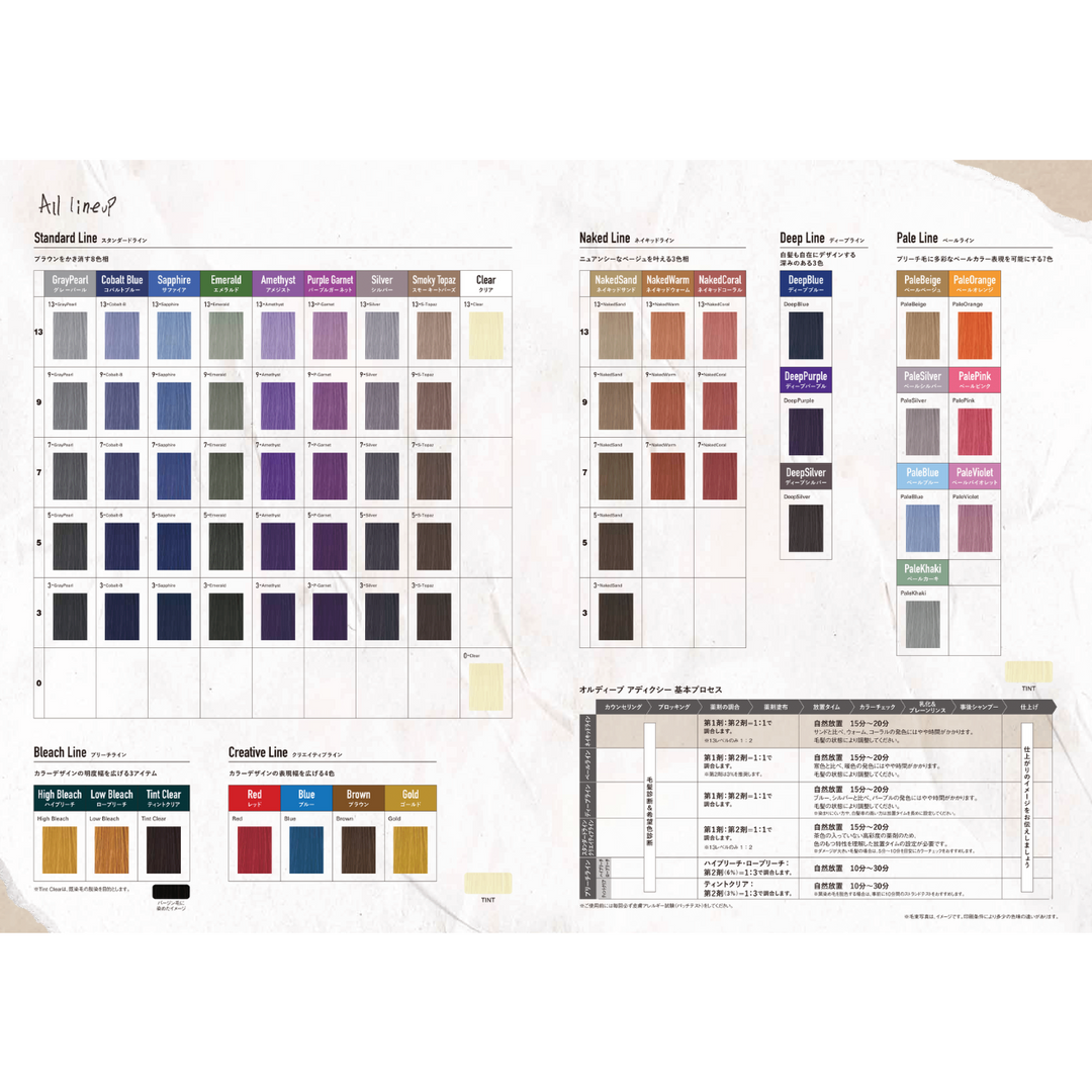 クオルシア新色とカラーレシピギャラリー - 美容総合商社-株式会社マックス