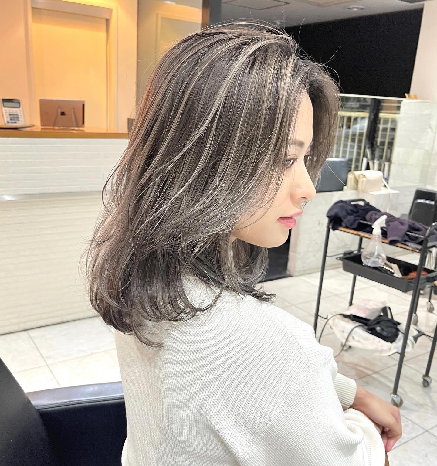 40代50代60代の方に これを見れば白髪ぼかし ハイライトの全てがわかる！ショート・ボブ・白髪ぼかしハイライトカラー特化型サロンRuufus