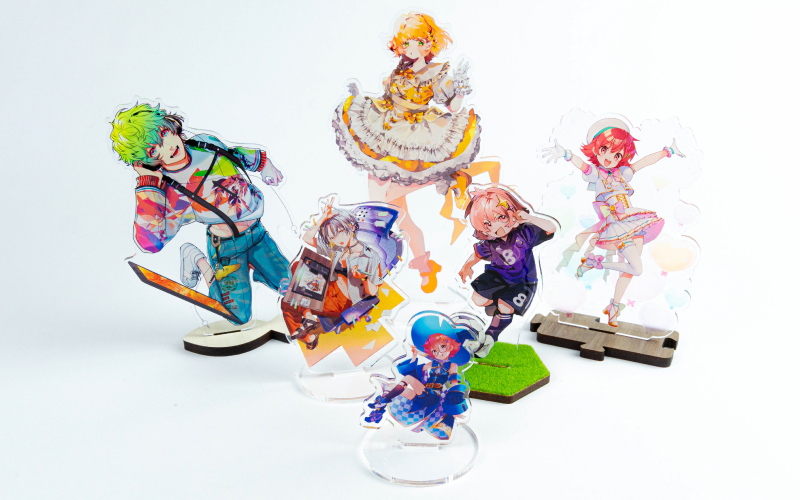 オリジナルデザインミニ升アクスタ実用性のあるアクリルスタンドオリジナルグッズ・ノベルティ・記念品のモノプロランド