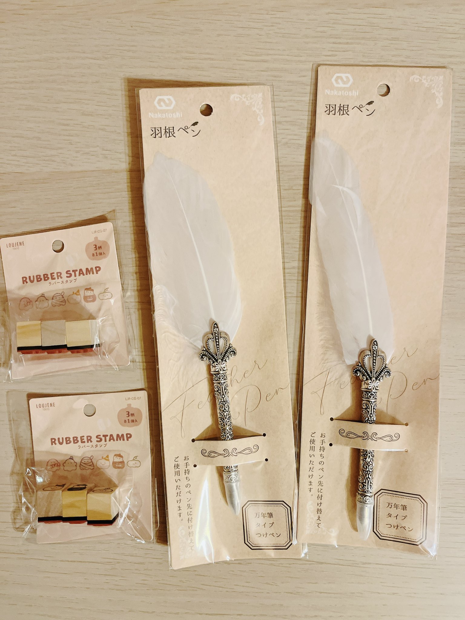 ハリーポッター風羽根ペンの作り方TikTok