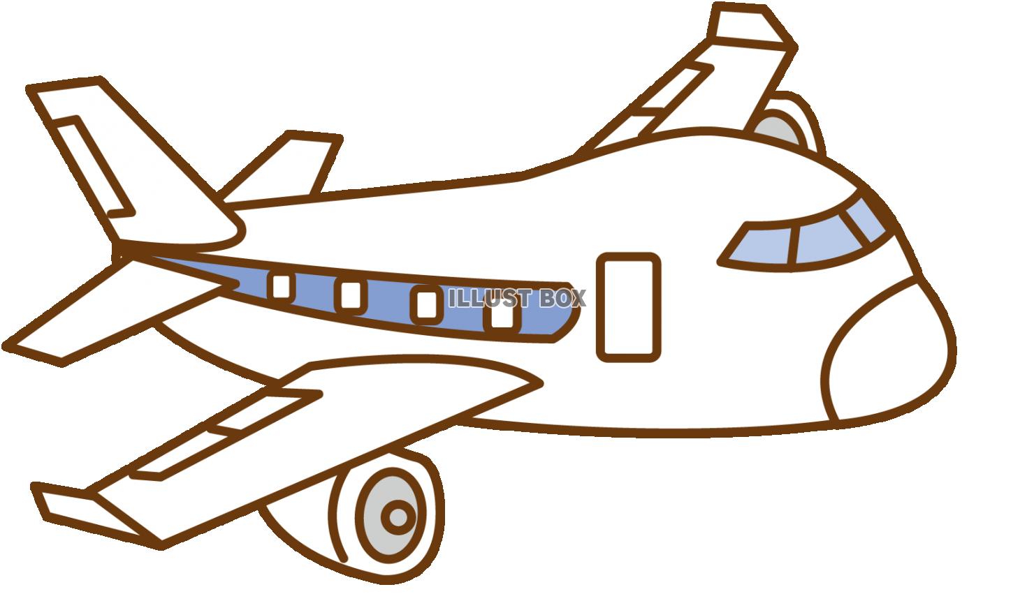 飛行機のイラスト素材FYI07972128ストックフォトの Qlean Market キュリンマーケット