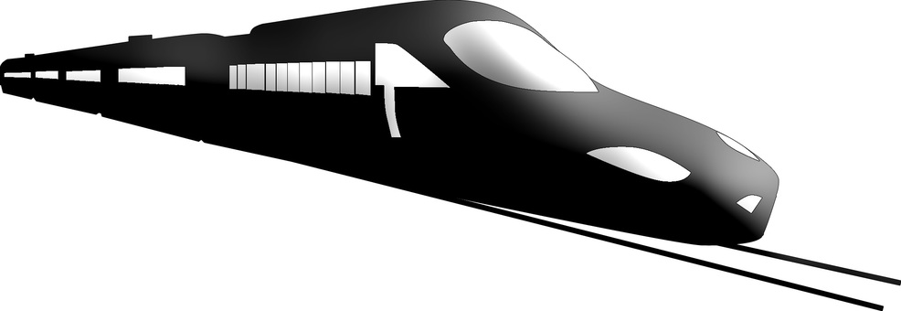 新幹線のイラスト商用OKの無料イラスト素材サイト ツカッテ