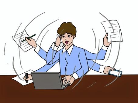 テーブルで作業をするデザイナーの女性の無料の写真素材 - ID.4055フリー素材 ぱくたそ