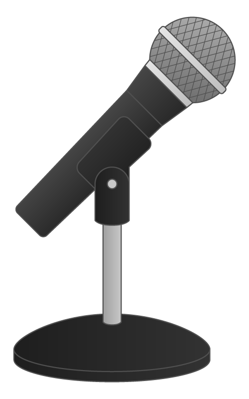 マイクのイラスト素材OKUMONO