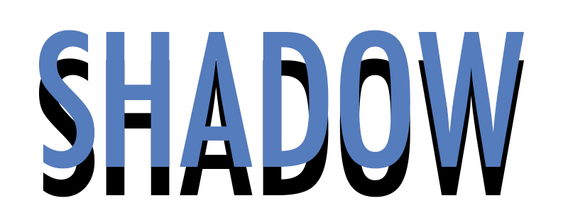 Photoshopで文字に影をつける 文字加工 文字Photoshop逆引き辞典 デザインを深掘り MdN