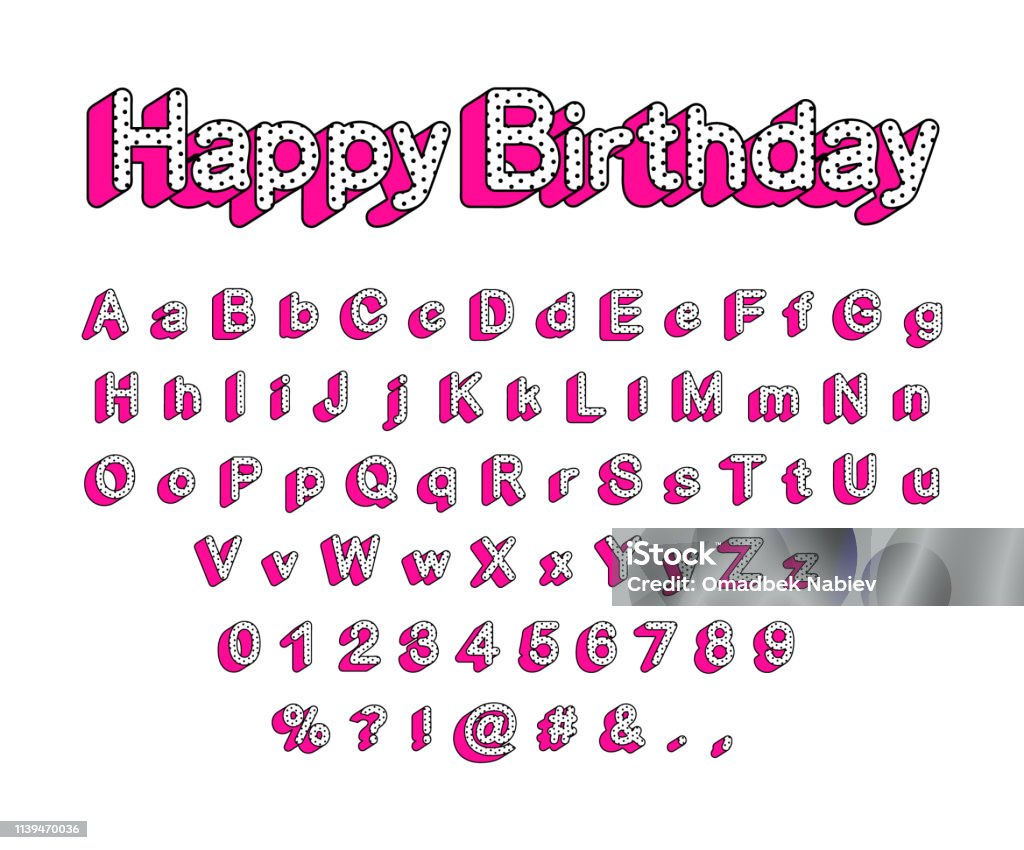 無料素材雲や煙のようなふわふわしたシルエットがポップでかわいい英語フォント6種類セット