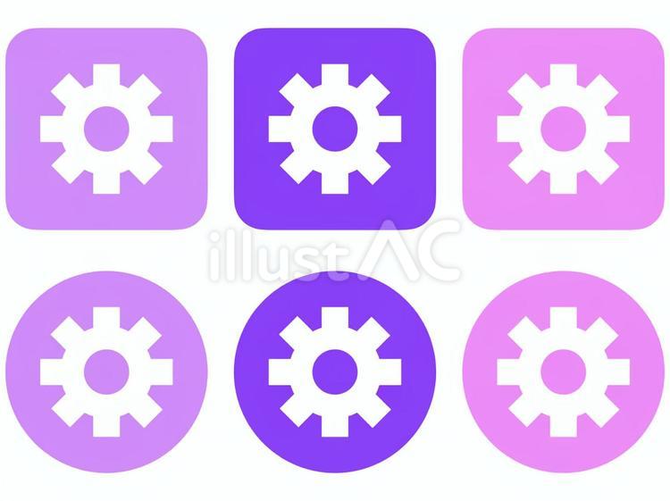 紫のカメラアイコン。分離された3Dアプリボタン。ベクトルイラストPremiumベクトル素材