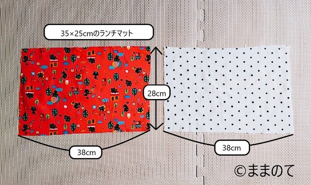 ランチョンマットの作り方と手作りお弁当グッズのハンドメイド動画レミオロメン3月9日