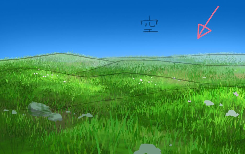 シームレスな地面や土壌のイラストセット。Premiumベクトル素材