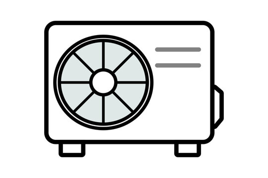 ビル用エアコン室外機のイラストのイラスト素材82035925- PIXTA