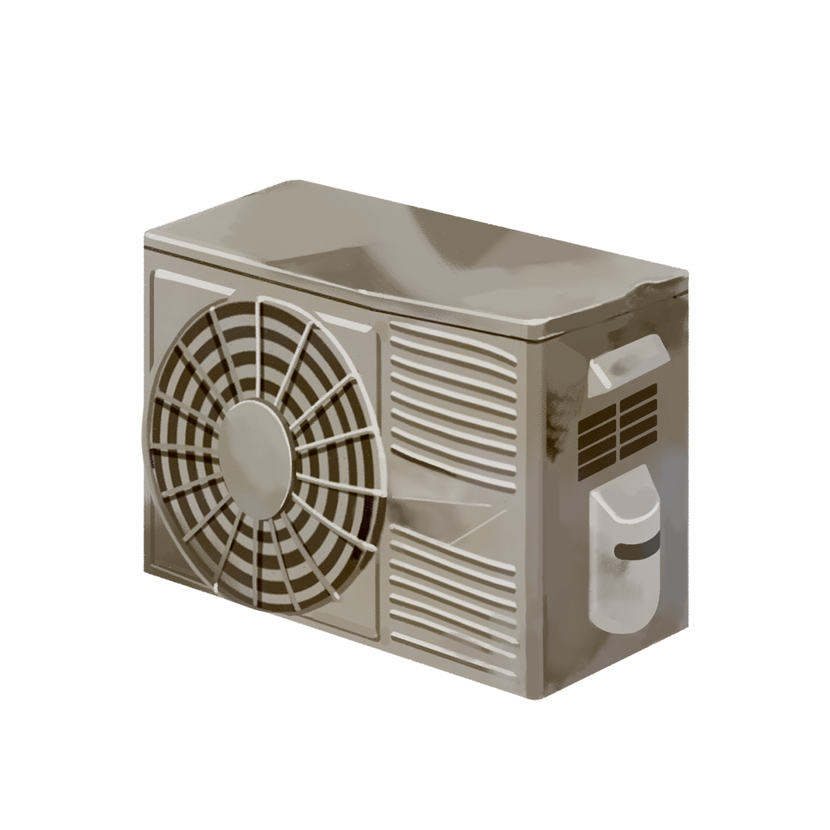 エアコン室外機。3Dレンダリング」のイラスト素材 1719477529Shutterstock