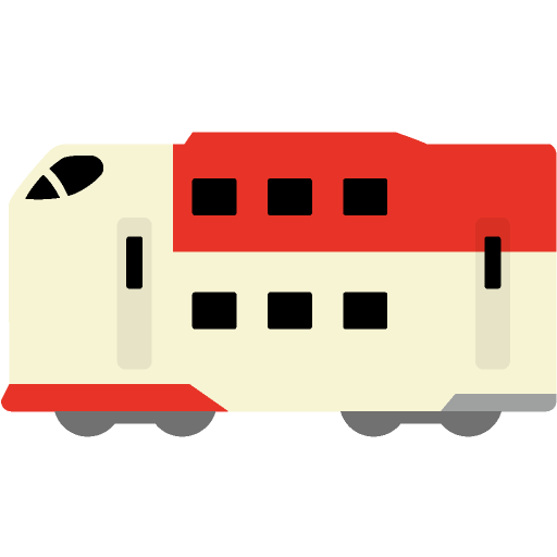 電車アイコンCanva キャンバ