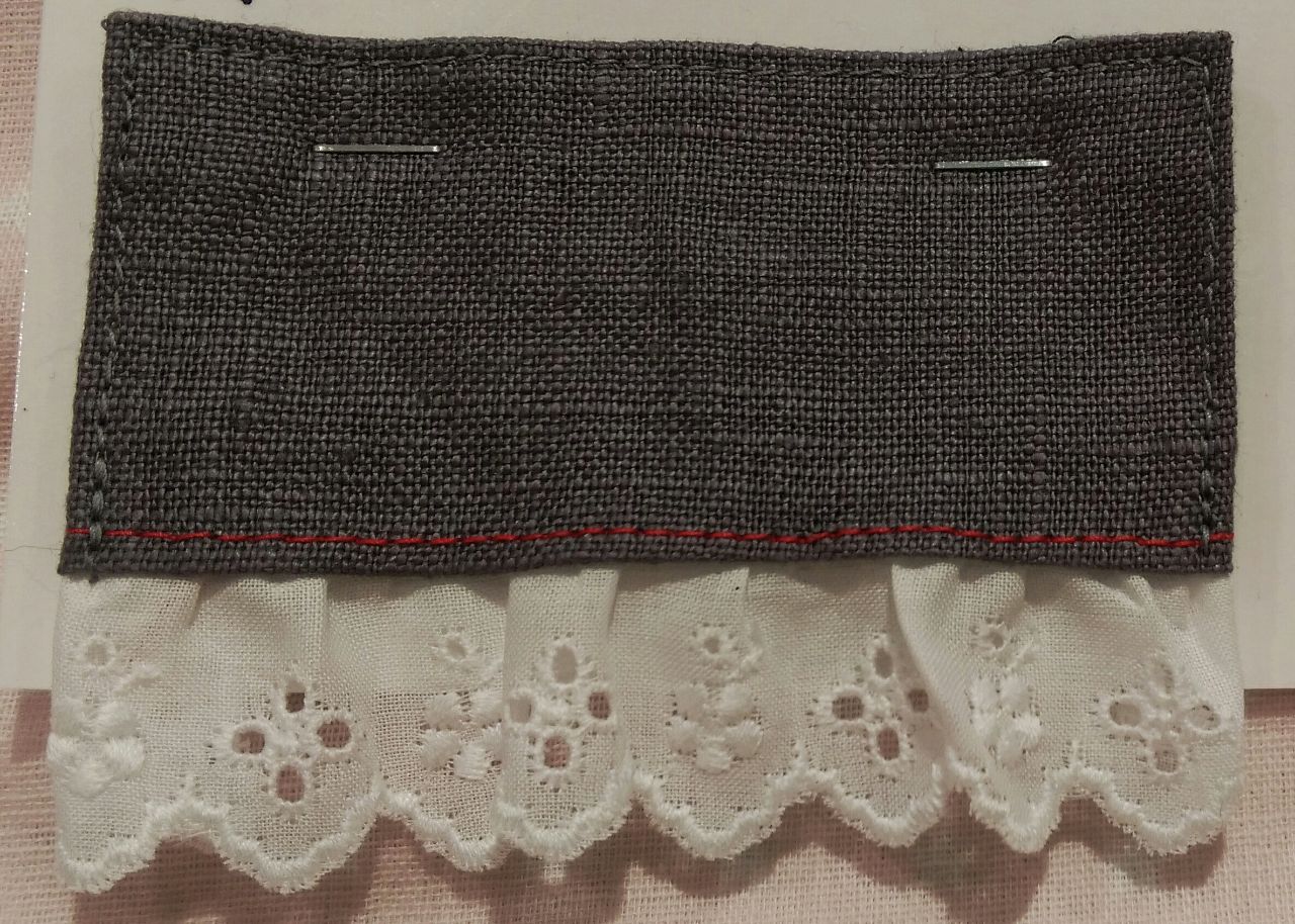 レース アップリケ ガイド - レース アップリケの縫い方- ワンヤード