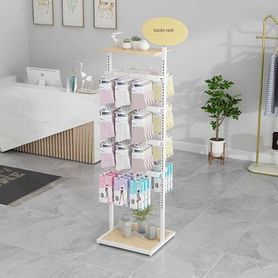 雑貨店 靴下の陳列の写真素材64279698- PIXTA