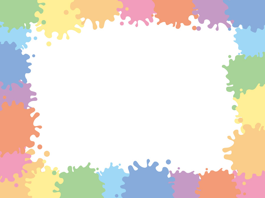 手描きフレームシンプル飾り枠素材イラスト。ベクターもあります：イラスト無料