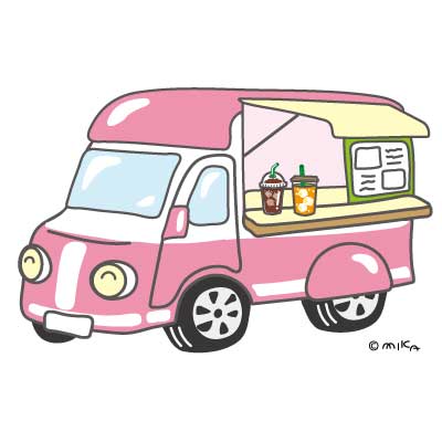 シンプルなキッチンカー イラスト素材6638261- フォトライブラリ