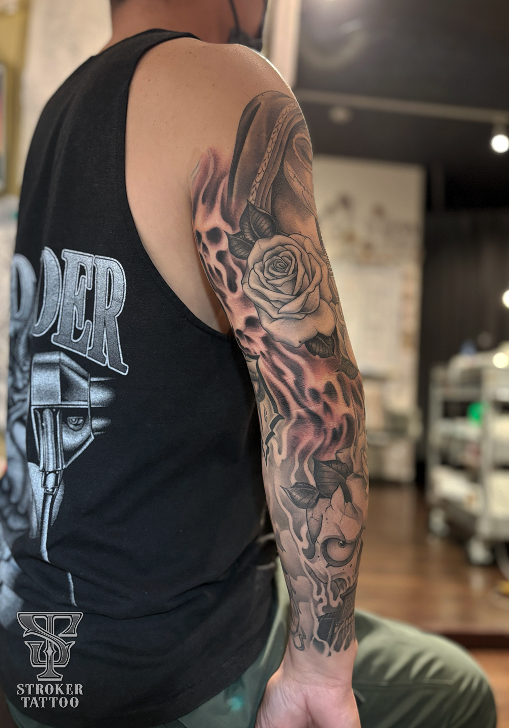 ぼかしのタトゥー６連発STROKER TATTOO