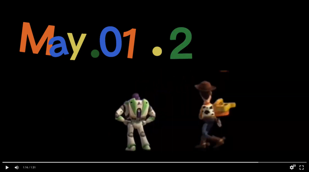 簡単 トイストーリー風 誕生日 動画の作り方SymSymブログ