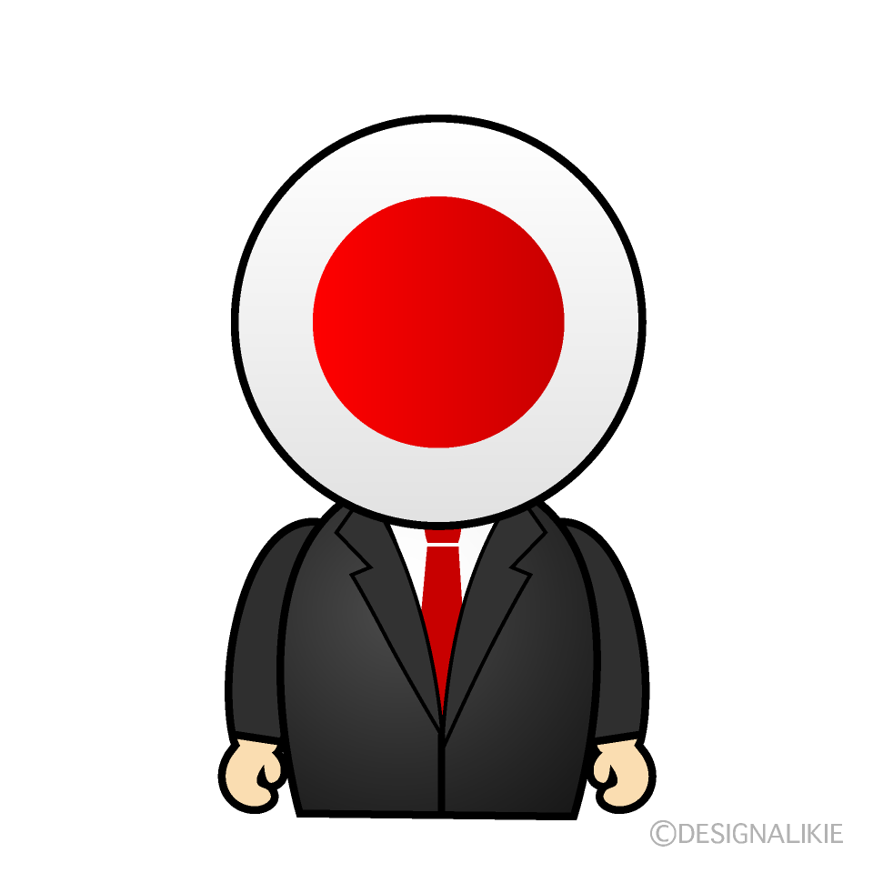 日本の国旗の無料イラストイラストセンタ