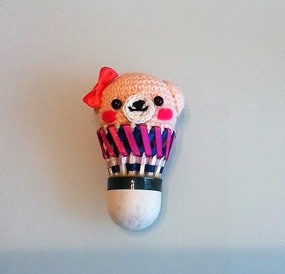 バドミントン シャトル キーホルダー 作り方 簡単TikTok