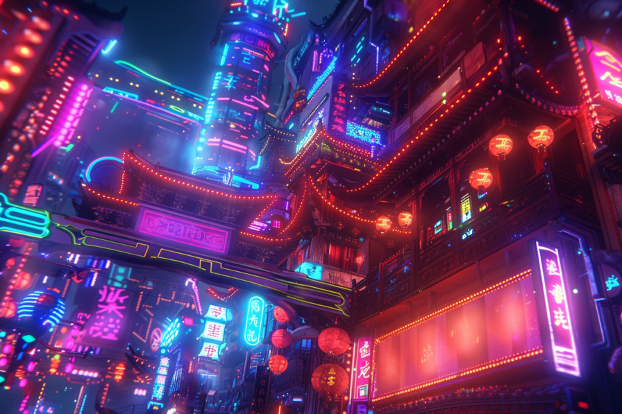 レーザーライトの3dイラストを備えた未来的なネオン点灯技術廊下, Sfの背景, レーザーの背景, ネオン抽象背景壁紙画像素材無料ダウンロード -Pngtree