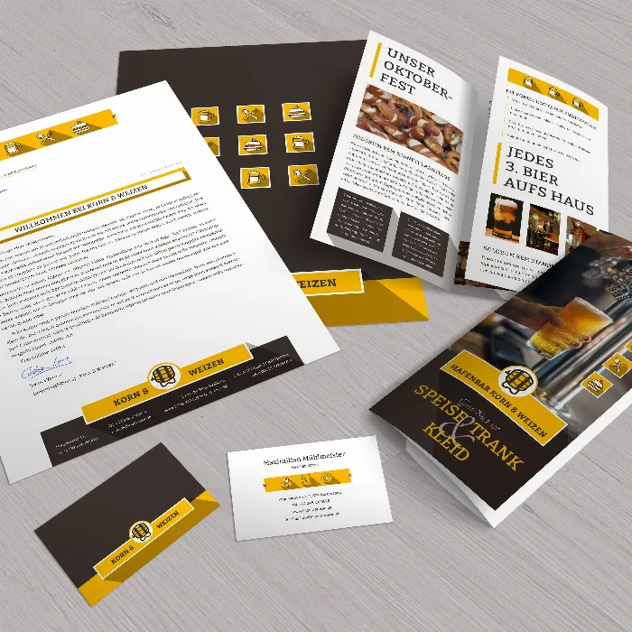 A4チラシモックアップデザインレンダリングPremium PSD