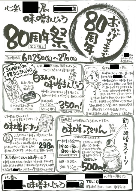 モノクロ 単色チラシ 安くて反応率の高い広告印刷の3つの注意点