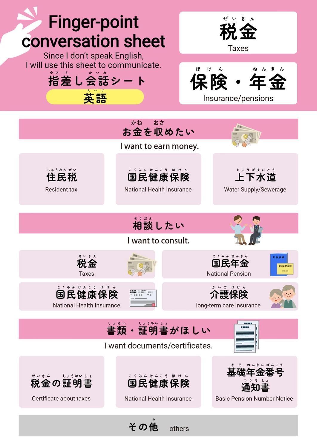 英会話教室の無料チラシテンプレート-パワポンbyアスクル