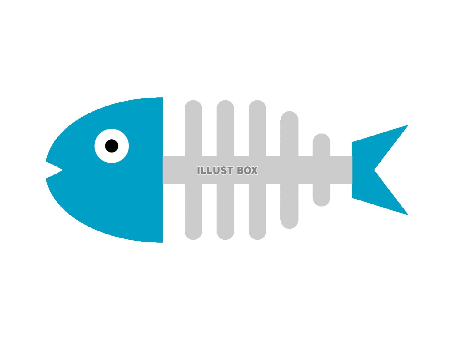 魚の骨イラスト画像とPSDフリー素材透過の無料ダウンロード - Pngtree