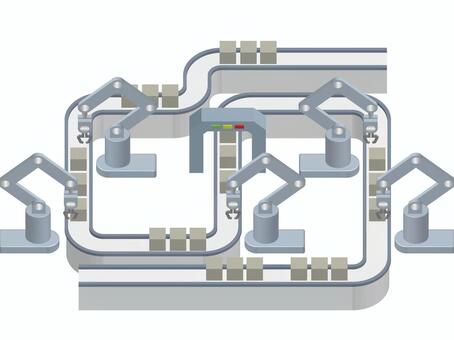 7,316 生産ライン High Res Illustrations - Getty Images工場, 工場 ライン, 工場 ロボット