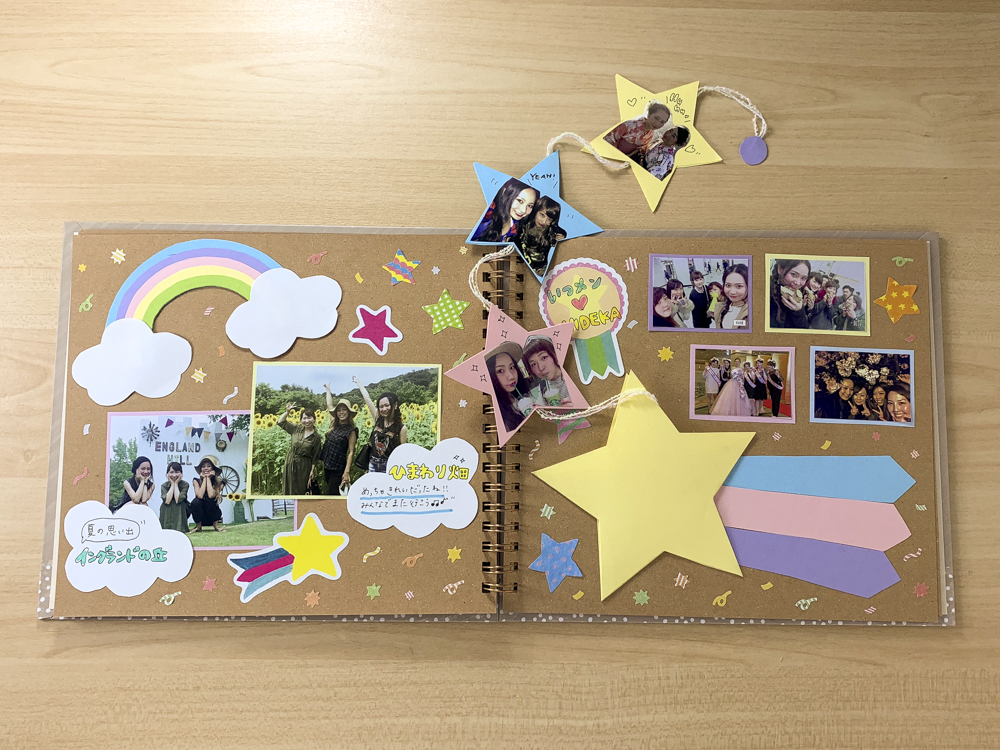 誕生日 ガーランド 手作り 画用紙TikTok