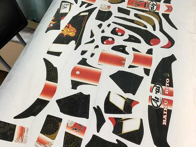 サイドカウルデカール+自作カッティングシート」ウェビックコミュニティ