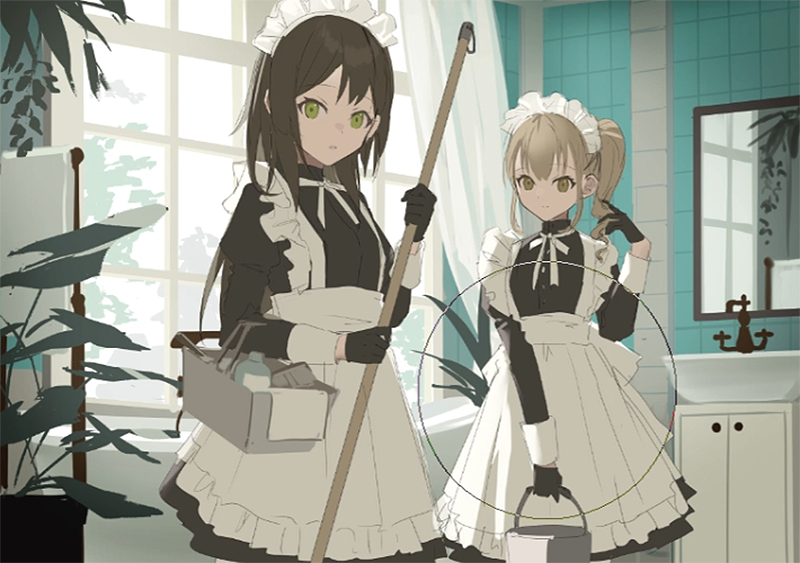 背景入門 箱庭・ヴィネットイラストの描き方 パース定規練習- KAKETA